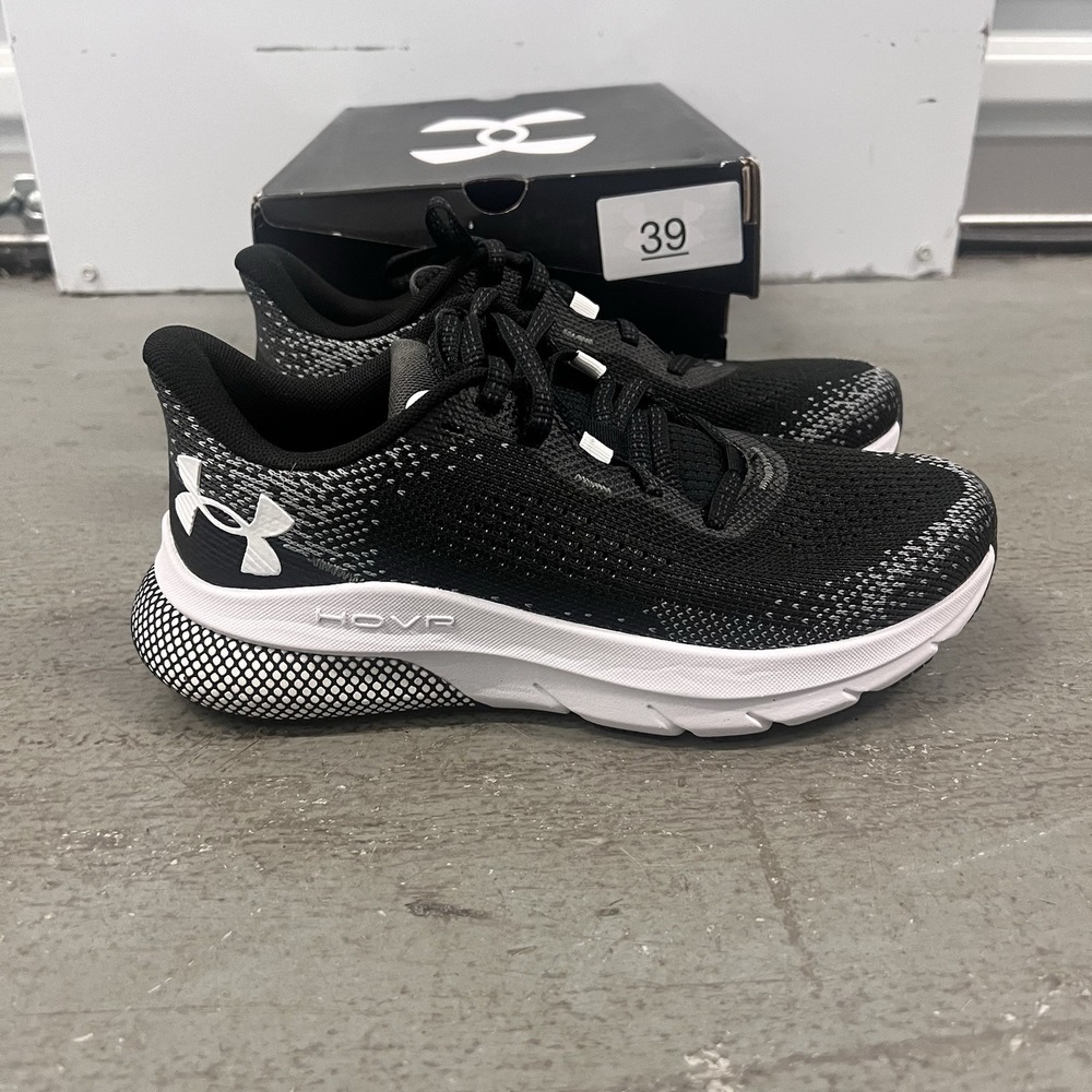 Under Armour Women's UA‎ HOVR Turbulence 2 Running Shoes US 5.5 Black White